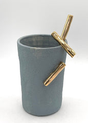 Gold Bar Vase