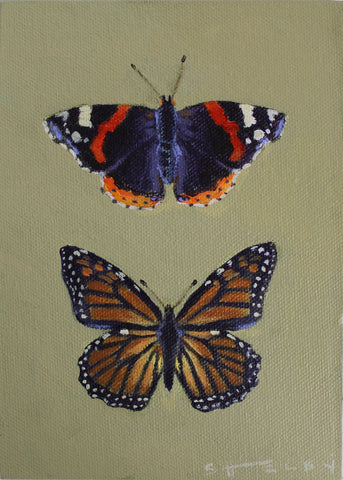 Red Admiral & Monarch
