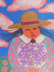 Gullah Girl in Felt Hat