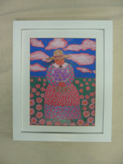 Gullah Girl in Felt Hat