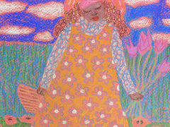 Gullah Girl in Pinafore (Front)