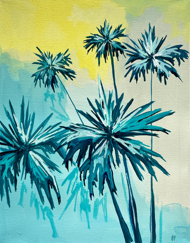 Chartreuse Palms