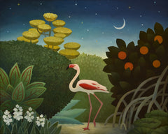 Flamingo and Century Plant
