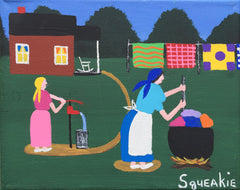 Hanging Out the Quilts