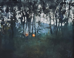 Mountainside Campfire