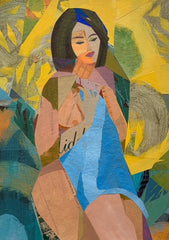 Nude with a Shirt (after Modigliani)