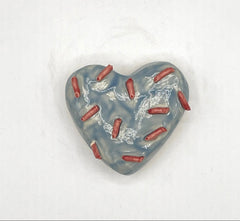 Big Love Ceramic Wall Heart