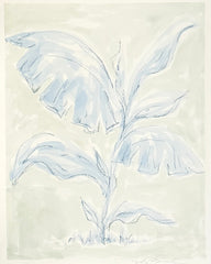 Blue Palm Leaves No. 5