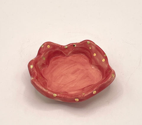 Ring Dish Red