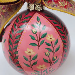 Rosy Ornament