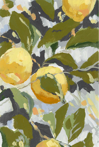 Mediterranean Lemon Print