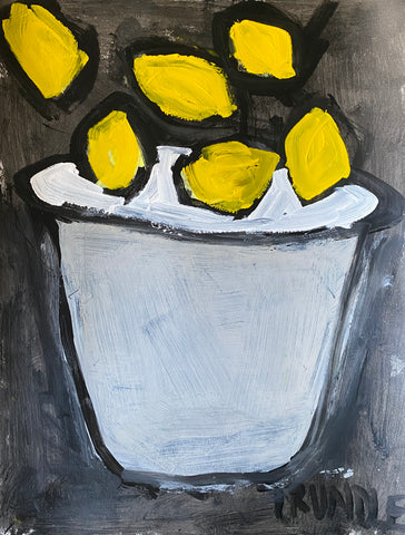 Lemons on Black