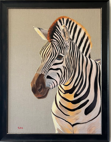 Sunlit Zebra