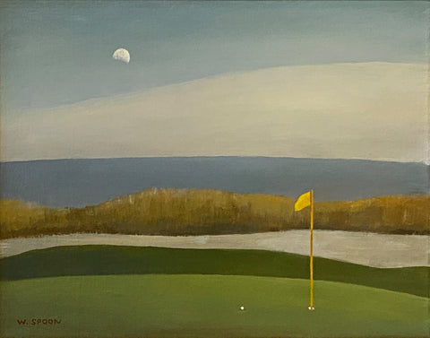Ocean Course with Waning Moon