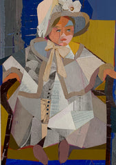 Baby Ellen in White Coat (After Mary Cassatt)