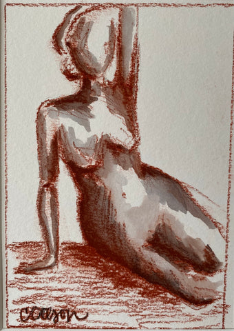 Charcoal Figure No. 1