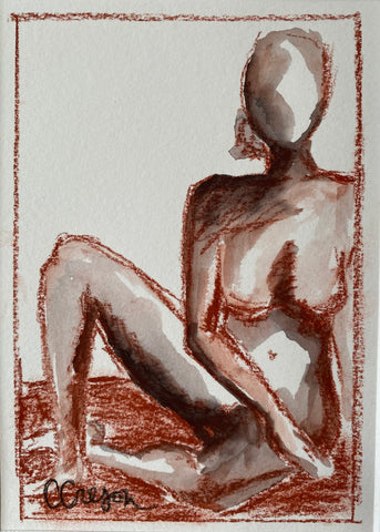 Charcoal Figure No. 2