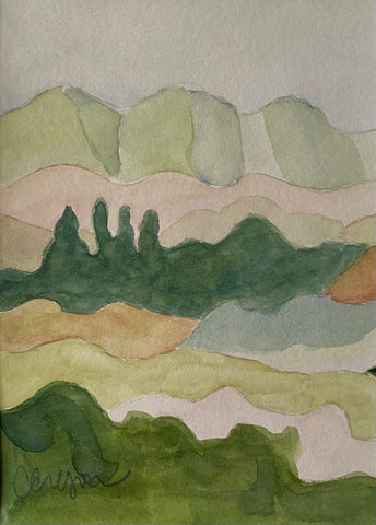 Tuscan Watercolor