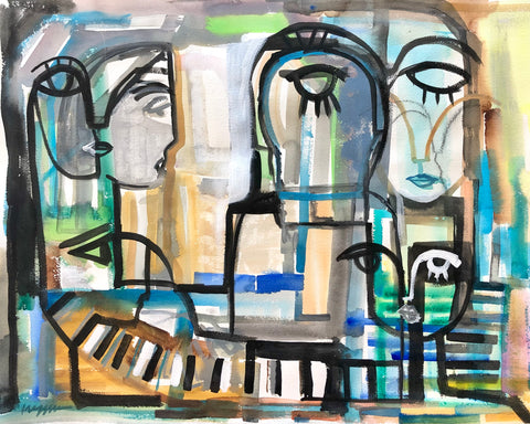 Piano & Faces