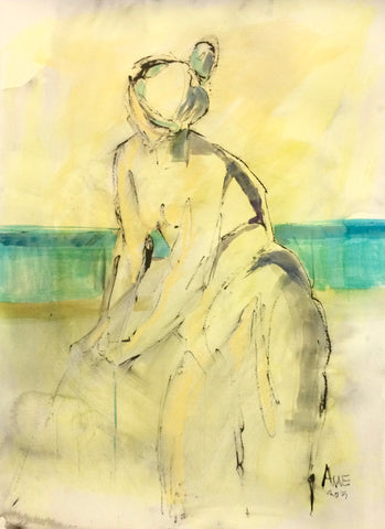Figure By The Water I