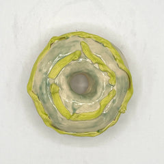 Green Ribbon Wall Donut