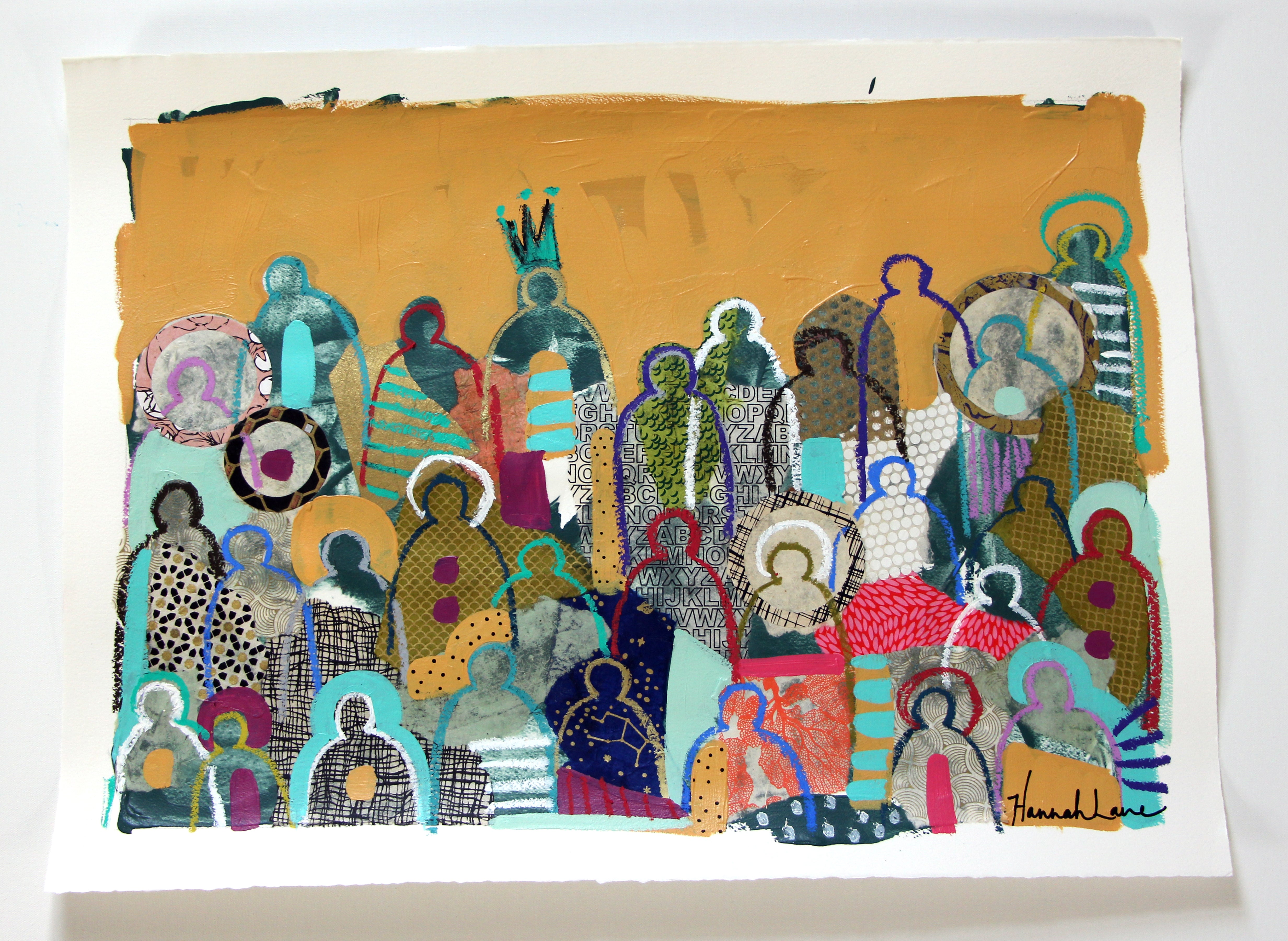 Crowd on Paper 4- Hannah Lane