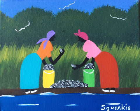 Oyster Gathering