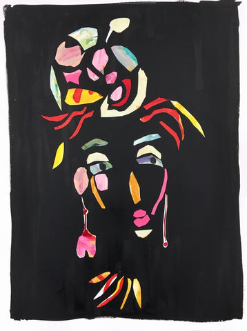 Collage, Faces I