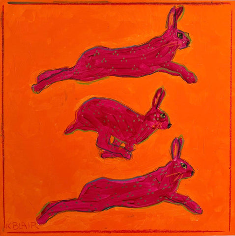 Leaping Disco Hare I