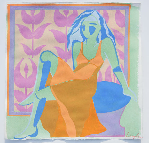 Lady in Orange