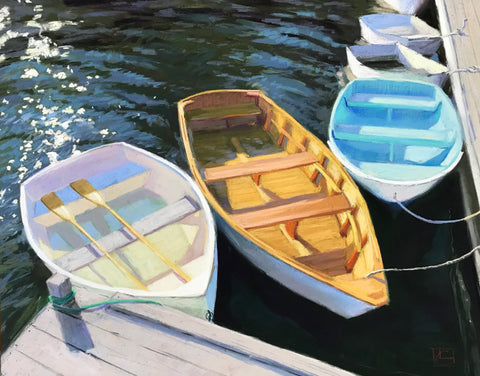 Sunlit Skiffs