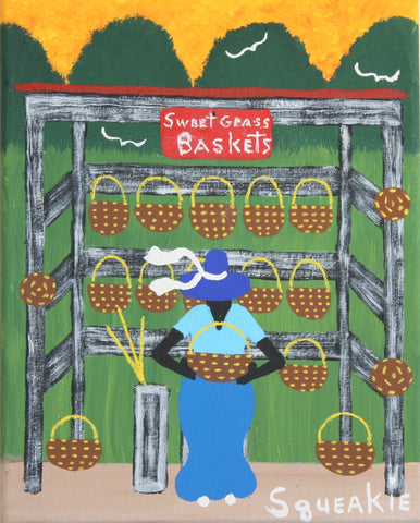 Basket Lady I