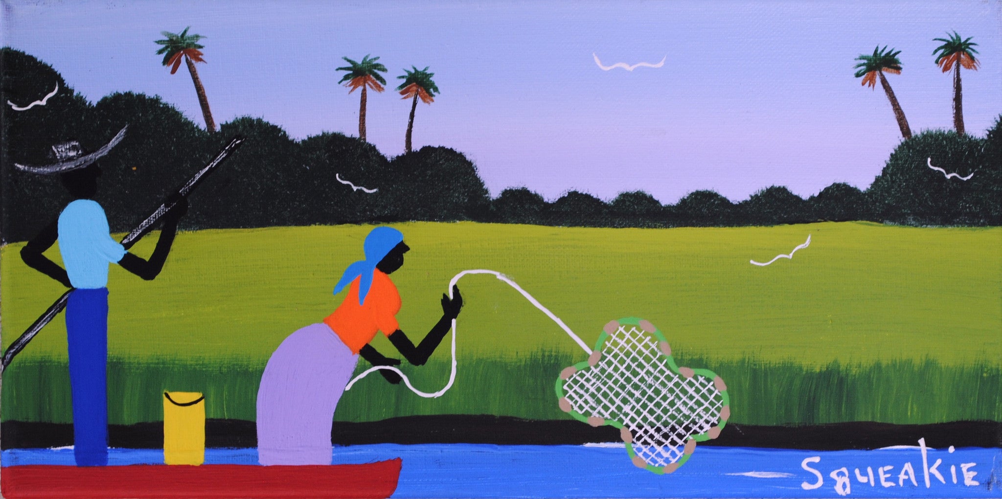 Shrimping