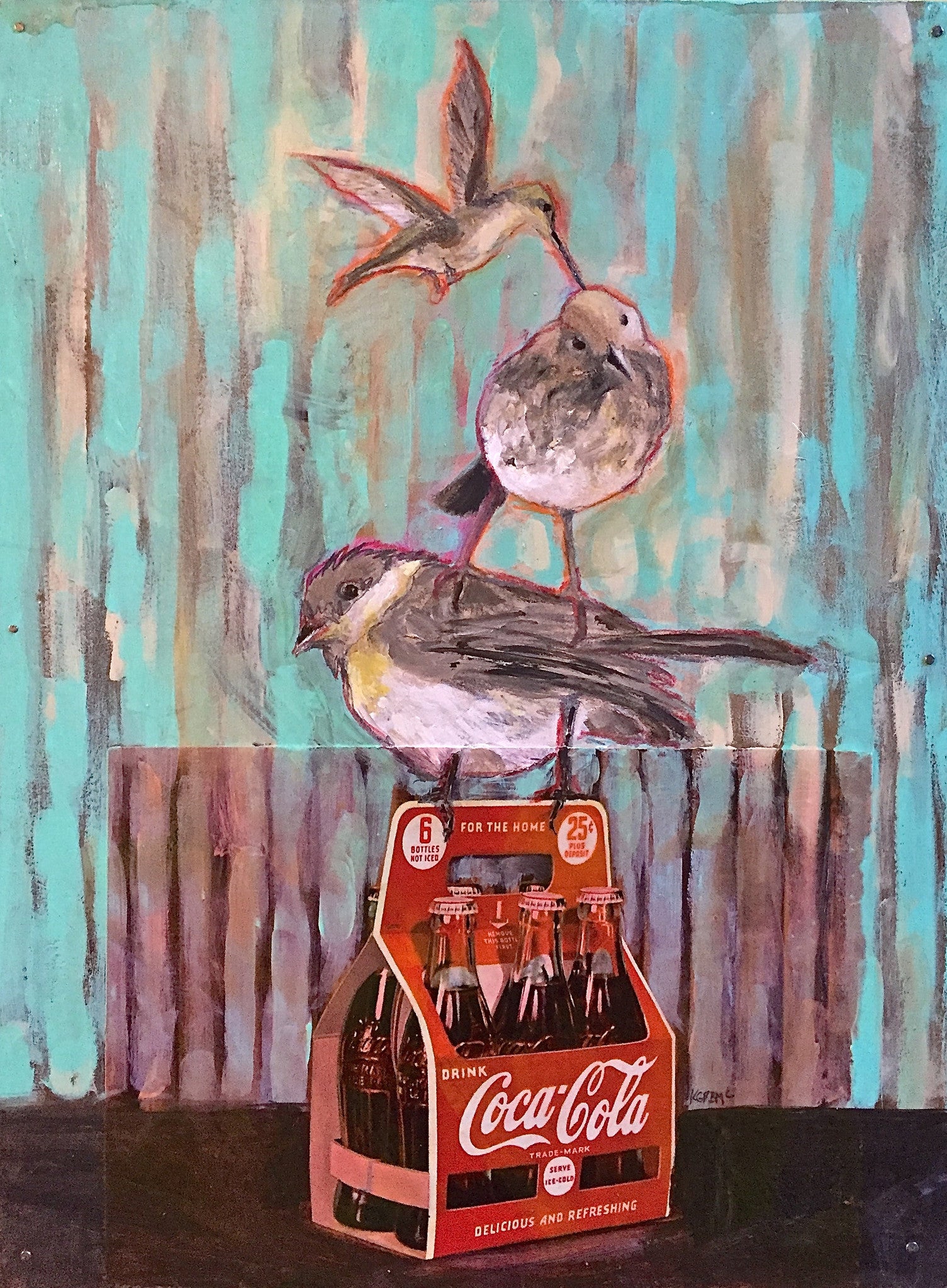 Six Cokes for Three Birds