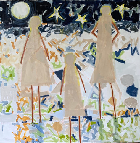 Stars and Moon